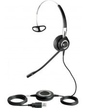 Ακουστικά με μικρόφωνο Jabra - BIZ 2400, μαύρα -1