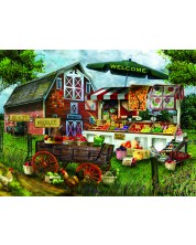 Παζλ SunsOut 1000 κομμάτια -Fresh Country Produce,Tom Wood -1