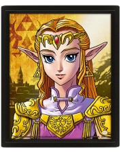 3D αφίσα με κορνίζα  Pyramid Games: The Legend of Zelda - Zelda to Sheik	 -1