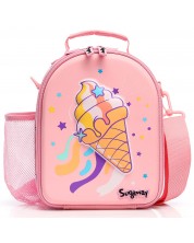 Τρισδιάστατη θερμική τσάντα Sugaway - Ice Cream, ροζ -1