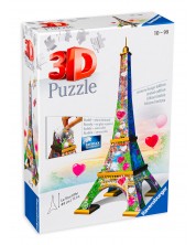 3D Παζλ Ravensburger 216 κομμάτια - Πύργος του Άιφελ