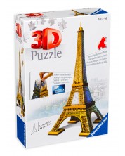 3D παζλ Ravensburger 216 κομμάτια - Ο Πύργος του Άιφελ   -1