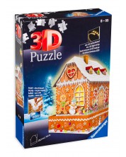 3D παζλ Ravensburger 216 κομμάτια - Κέικ σπίτι -1