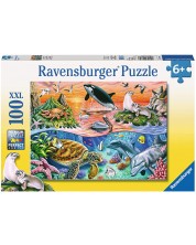 Παζλ Ravensburger 100 XXL κομμάτια - Κάτω από το νερό