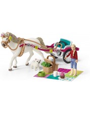 Σετ φιγούρες Schleich Horse Club - Άμαξα επίδειξης αλόγων -1