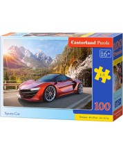 Παζλ Castorland 100 κομμάτια - A sports car -1