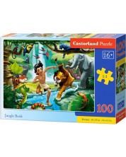 Παζλ Castorland 100 κομμάτια - Το βιβλίο της Ζούγκλας -1
