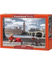 Παζλ Castorland 500 κομμάτια - Ταξίδι στο Λονδίνο