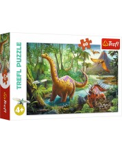 Παζλ Trefl 60 κομμάτια - Δεινόσαυροι που μεταναστεύουν -1