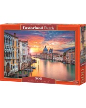 Παζλ Castorland 500 κομμάτια - Βενετία στο ηλιοβασίλεμα