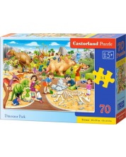 Παζλ Castorland 70 κομμάτια - Πάρκο δεινοσαύρων -1