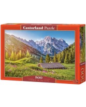 Παζλ Castorland  500 κομμάτια - Καλοκαίρι στις Άλπεις -1
