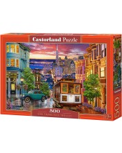 Παζλ Castorland 500 κομμάτια - Τρόλεϊ του Σαν Φρανσίσκο