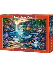 Παζλ Castorland 1500 κομμάτια -Παράδεισος στη Ζούγκλα -1