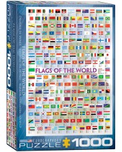 Παζλ Eurographics 1000 κομμάτια - Παγκόσμιες σημαίες 