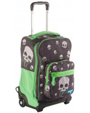 Βαλίτσα-τσάντα πλάτης Mitama Dr. Trolley - Teschi + αυτοκόλλητα δώρου