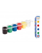 Δακτυλομπογιές Primo - 6 χρώματα x 25 ml