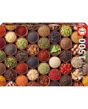 Παζλ Educa 1500 κομμάτια - Βότανα και μπαχαρικά