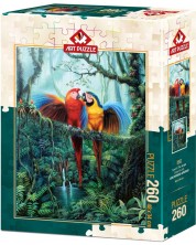 Παζλ Art Puzzle 260 κομμάτια - Η αγάπη στη Ζούγκλα