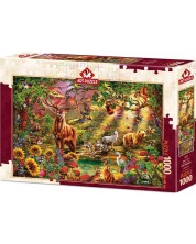 Παζλ Art Puzzle 1000 κομμάτια - Μαγικό δάσος -1