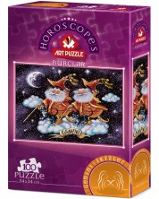 Παζλ Art Puzzle 100 κομμάτια - Αστρολογικό ζώδιο Δίδυμοι -1