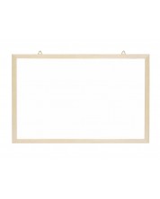 Λευκός πίνακας με ξύλινο πλαίσιο  30 х 45 cm