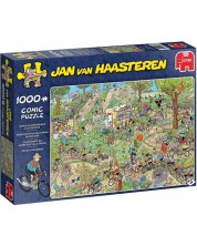 Παζλ Jumbo 1000 κομμάτια - Aγώνας ποδηλασίας, Jan van Haasteren