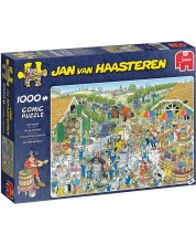 Παζλ Jumbo 1000 κομμάτια - Το οινοποιείο, Jan van Haasteren -1