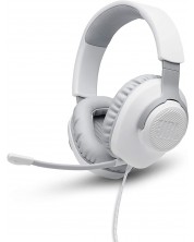 Ακουστικά Gaming JBL - Quantum 100, λευκά -1