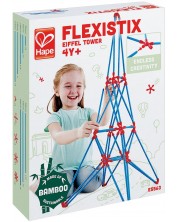 Κατασκευαστής από ράβδους μπαμπού Hape Flexistix - Πύργος του Άιφελ