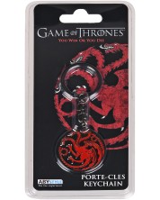 Μπρελόκ ABYstyle Television: Game of Thrones - Targaryen (black & red) -1