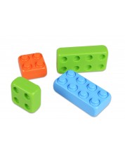 Παιδικός κατασκευαστής Junior Bricks 25 τεμαχίων σε δίχτυ 