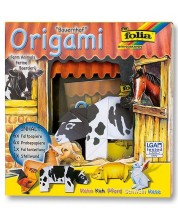 Δημιουργικό σετ Origami Folia - Κόσμος των ζώων, φάρμα -1
