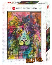 Παζλ Heye 2000 κομμάτια - Λιοντάρι καρδιά