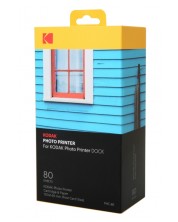 Toner και φωτογραφικό χαρτί Kodak -για εκτυπωτή φωτογραφιών Dock, 80 pack
