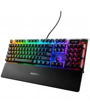 Πληκτρολόγιο gaming SteelSeries - Apex Pro,  US, RGB,μαύρο -1