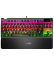 Πληκτρολόγιο gaming SteelSeries - Apex 7 TKL, Red, US, μαύρο 