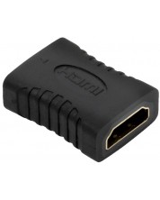 Αντάπτορας QED - Connect, HDMI-F/HDMI-F, μαύρο