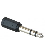 Προσαρμογέας Master Audio - HY1714, 3,5 mm/6,3 mm, μαύρο