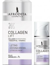 Afrodita Collagen Lift Κρέμα λίφτινγκ ματιών, 15 ml