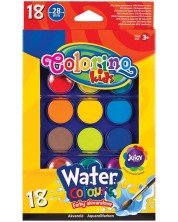 Ακουαρέλα Colorino Kids - 18 χρώματα -1