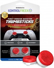 Αξεσουάρ KontrolFreek - Performance Thumbsticks FPS Freek Inferno, κόκκινο/λευκό (PS4/PS5) -1