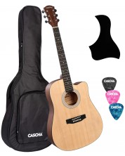 Ακουστική κιθάρα Cascha - Student Series CGA100,μπεζ