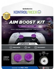 Αξεσουάρ KontrolFreek - Performance Thumbsticks + Precision Rings Fenzy Edition,μωβ (PS4/PS5)