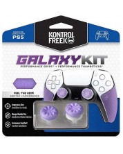 Αξεσουάρ KontrolFreek - Galaxy Kit, Performance Grips + Performance Thumbsticks, μωβ (PS5) -1
