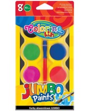 Ακουαρέλα Colorino Kids - Jumbo, 8 χρώματα