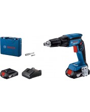 Σετ δραπανοκατσάβιδο  για γυψοσανίδες  Bosch - Professional GTB 185-LI, 18V, 2x2.0Ah LI-Ion -1