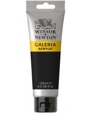 Ακρυλικό χρώμα Winsor &Newton Galeria -Lamp black, 120 ml -1