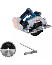 Δισκοπρίονο επαναφορτιζόμενο Bosch - GKS 185-LI Professional, χωρίς μπαταρία και φορτιστή -1