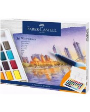 Ακουαρέλα Faber-Castell - 36 χρώματα, σε κουτί